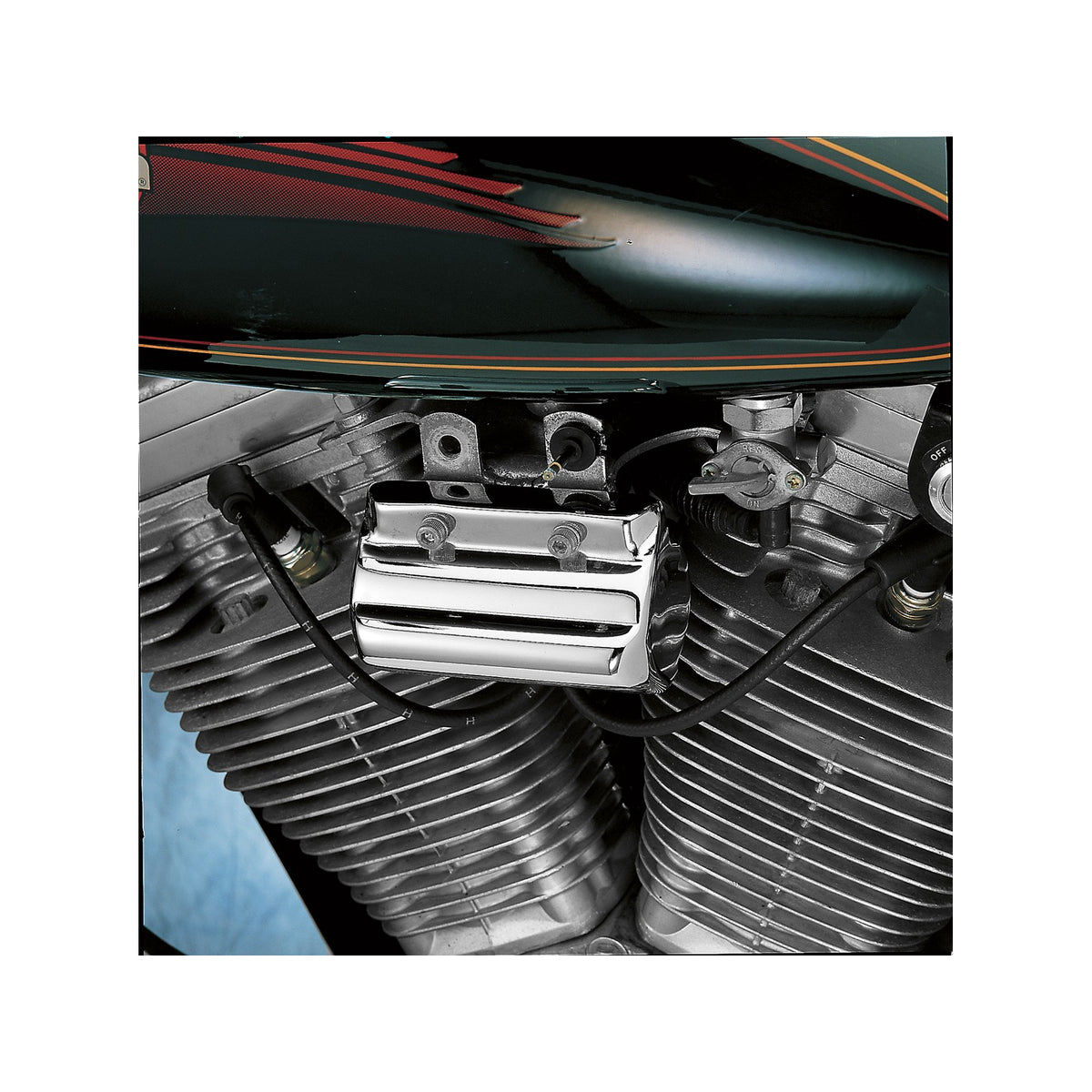 DRAG SPECIALTIES - COIL COVER - CHROME - HARLEY DAVIDSON