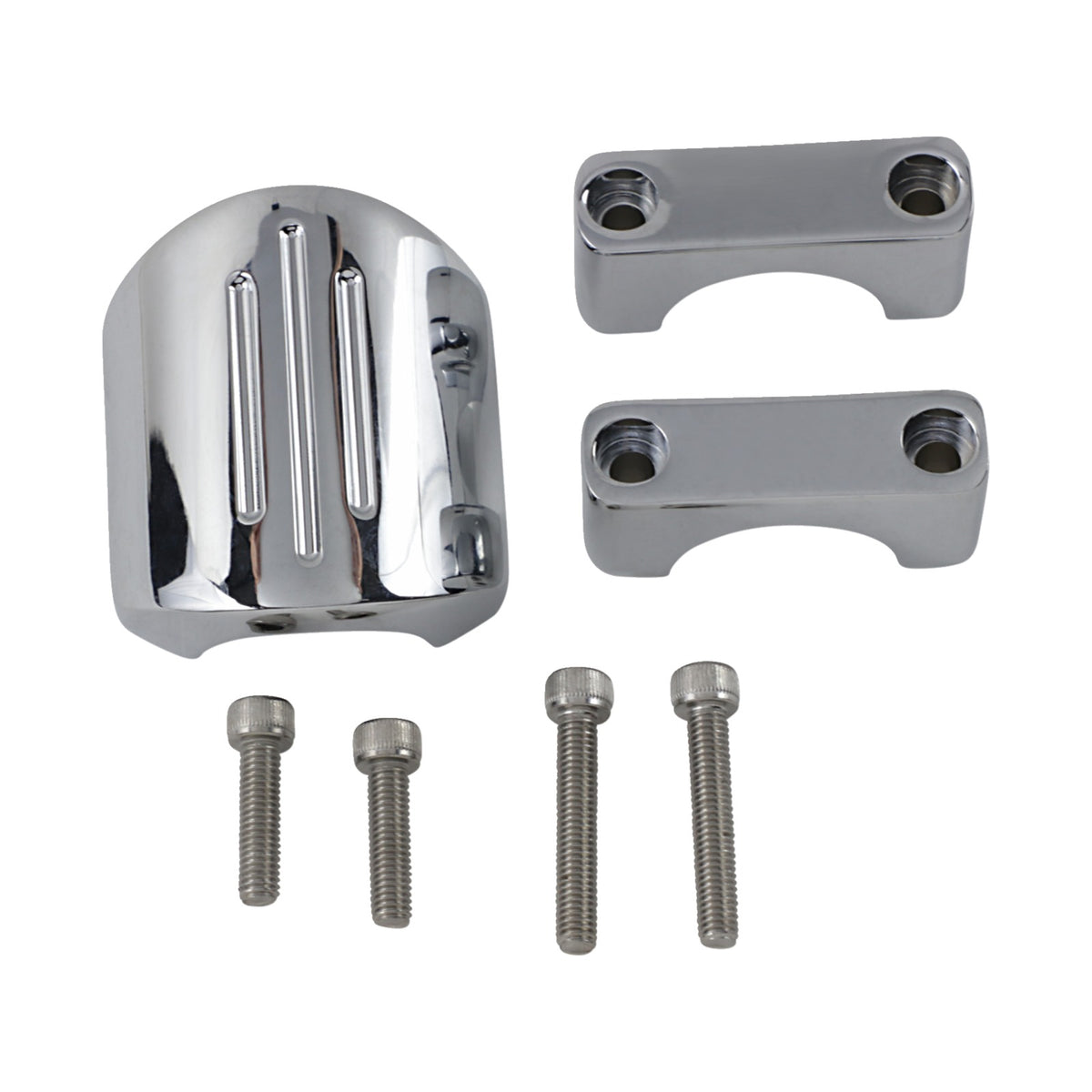 DAKOTA DIGITAL - CHROME CLAMP MOUNT - FOR 1" T-BAR/RISER HANDLEBAR