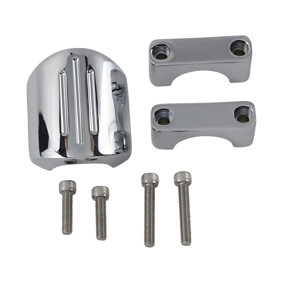 DAKOTA DIGITAL - CHROME CLAMP MOUNT - FOR 1" T-BAR/RISER HANDLEBAR