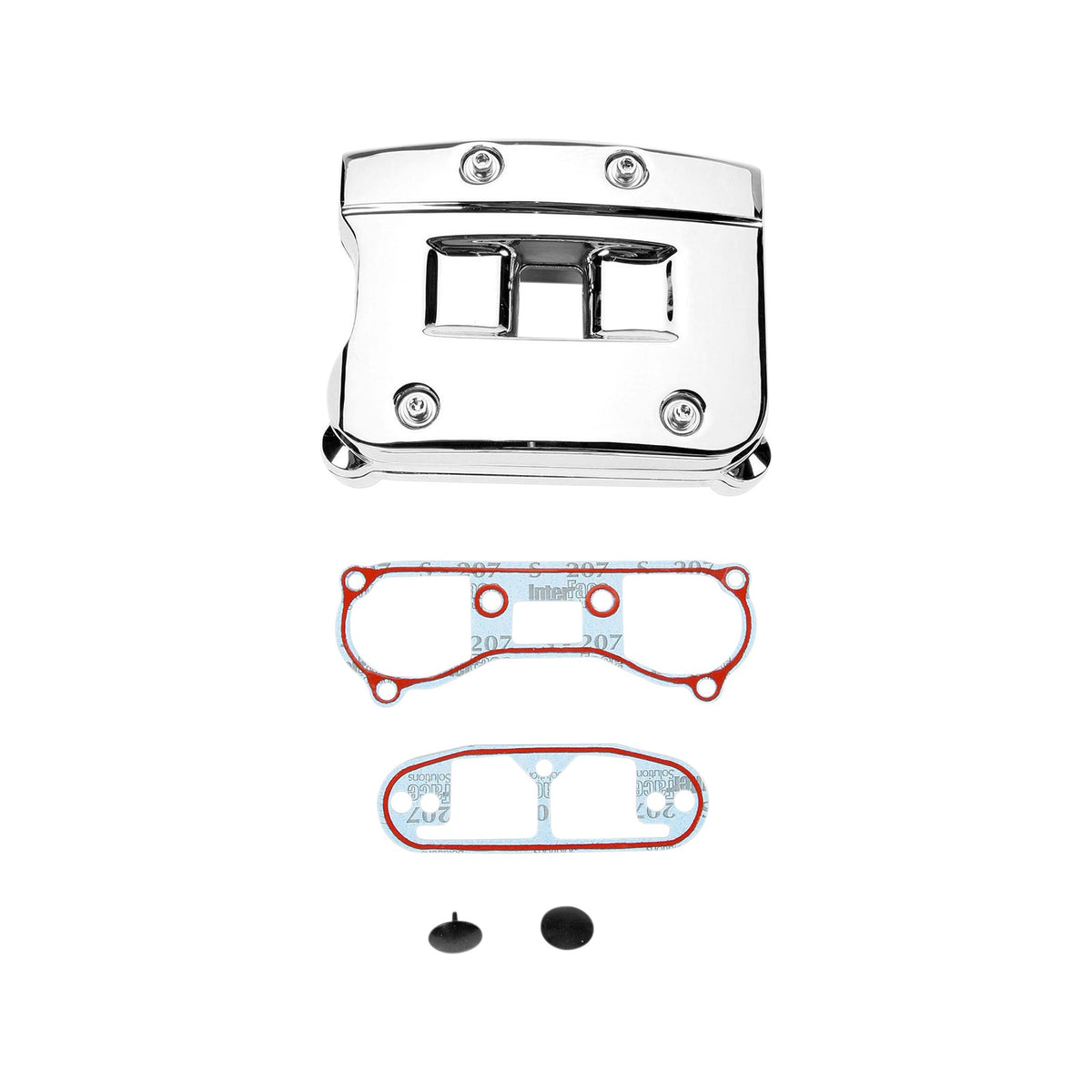 DRAG SPECIALTIES - ROCKER BOX COVER - CHROME - EVO BIG TWIN