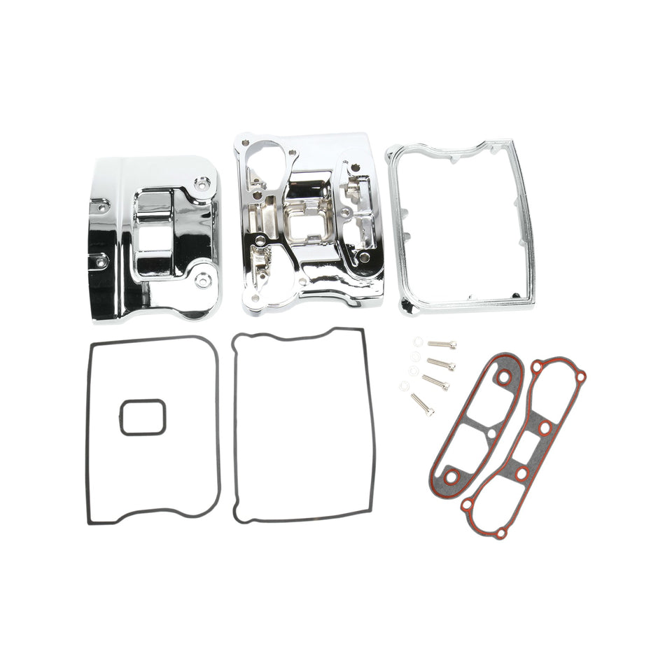 DRAG SPECIALTIES - ROCKER BOX COVER UPPER TOP - CHROME - '84-'91 EVO BIG TWIN