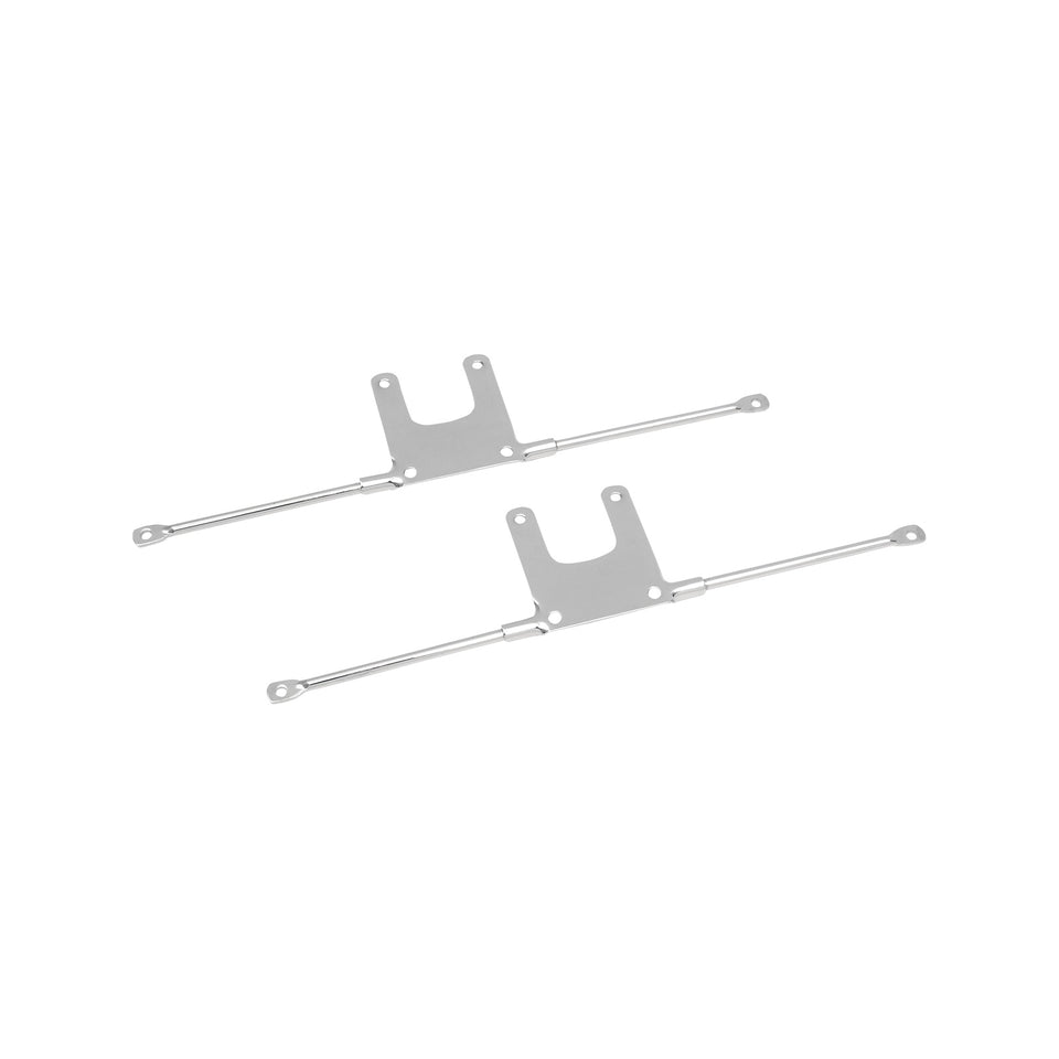 DRAG SPECIALTIES - FRONT FENDER MOUNT BRACKETS - CHROME - HD