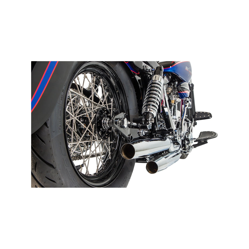 DRAG SPECIALTIES - SPOKE SET - DROP CENTER - FRONT/REAR - STAINLESS STEEL - 16"