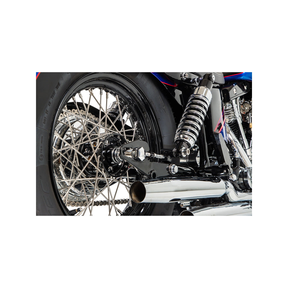 DRAG SPECIALTIES - SPOKE SET - DROP CENTER - FRONT/REAR - STAINLESS STEEL - 16"