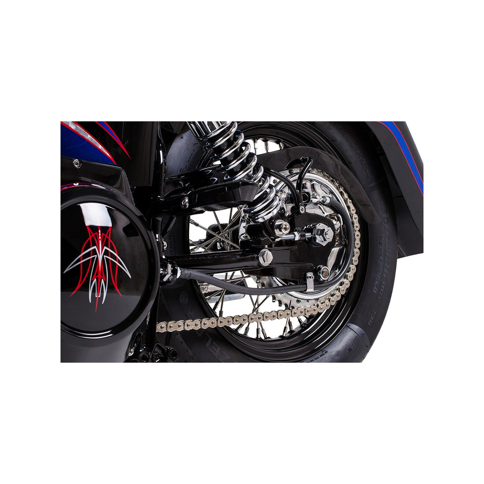 DRAG SPECIALTIES - SPOKE SET - DROP CENTER - FRONT/REAR - STAINLESS STEEL - 16"