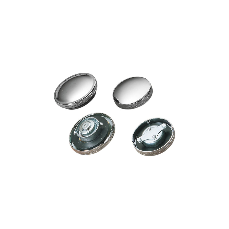 DRAG SPECIALTIES - GAS CAP - VENTED - CHROME