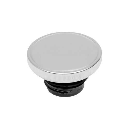 DRAG SPECIALTIES - SCREW-IN GAS CAP - NON-VENTED - LEFT - CHROME