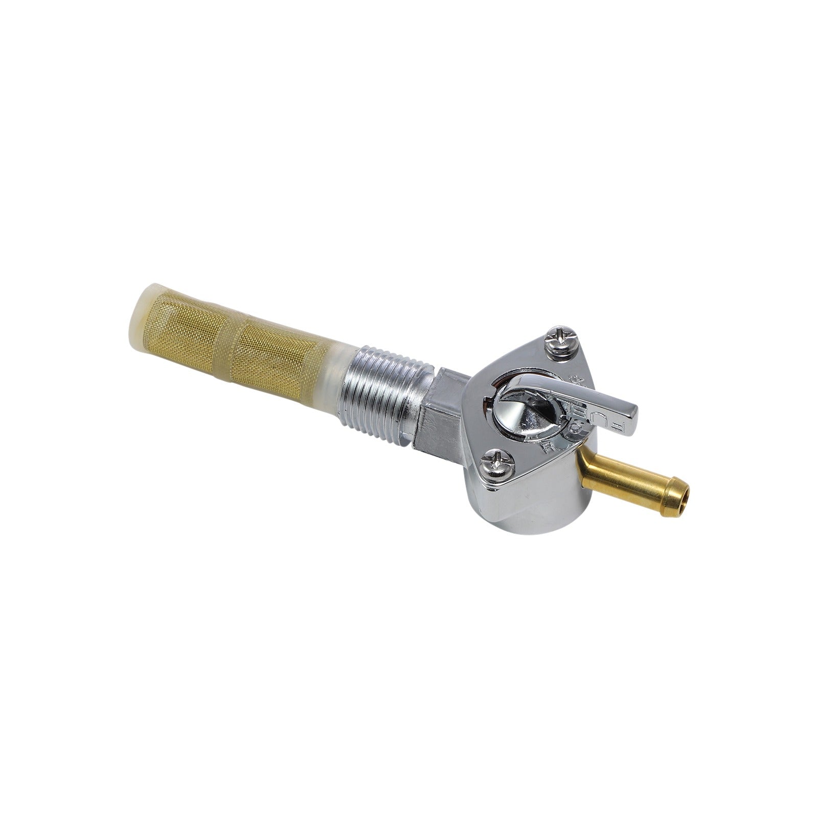 DRAG SPECIALTIES - LATE-STYLE FUEL PETCOCK - STRAIGHT - 3/8" NPT
