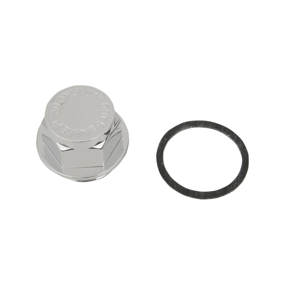 DRAG SPECIALTIES - CHROME MASTER CYLINDER CAP