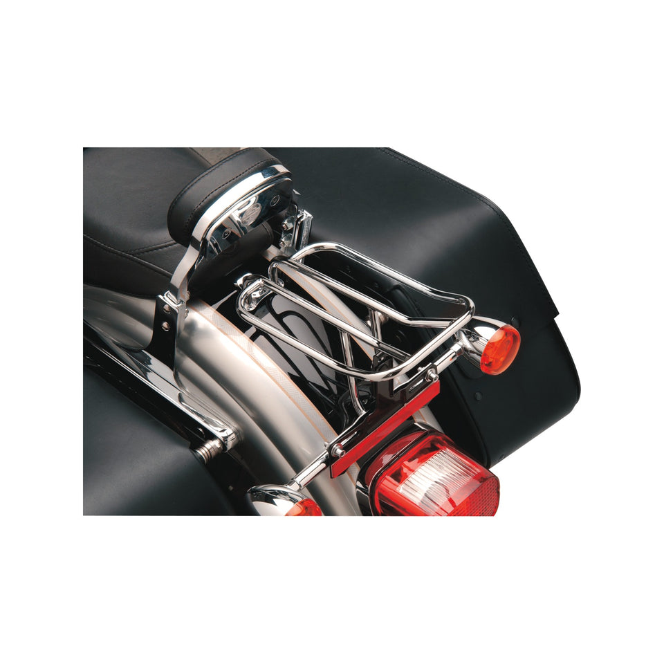 DRAG SPECIALTIES - LUGGAGE RACK - CHROME - FXD