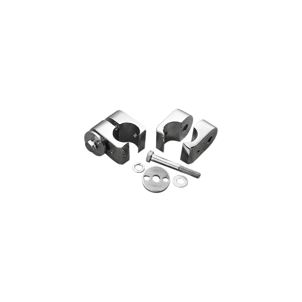 DRAG SPECIALTIES - UNIVERSAL ENGINE GUARD CLAMPS - CHROME - 1"