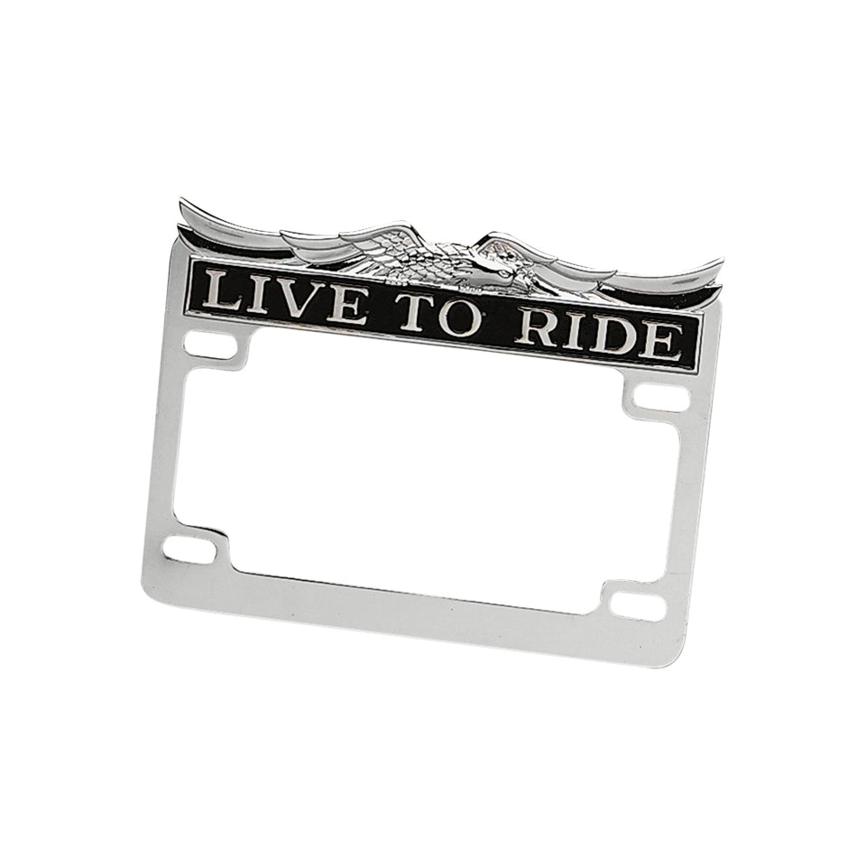 DRAG SPECIALTIES - LICENSE PLATE FRAME - CHROME