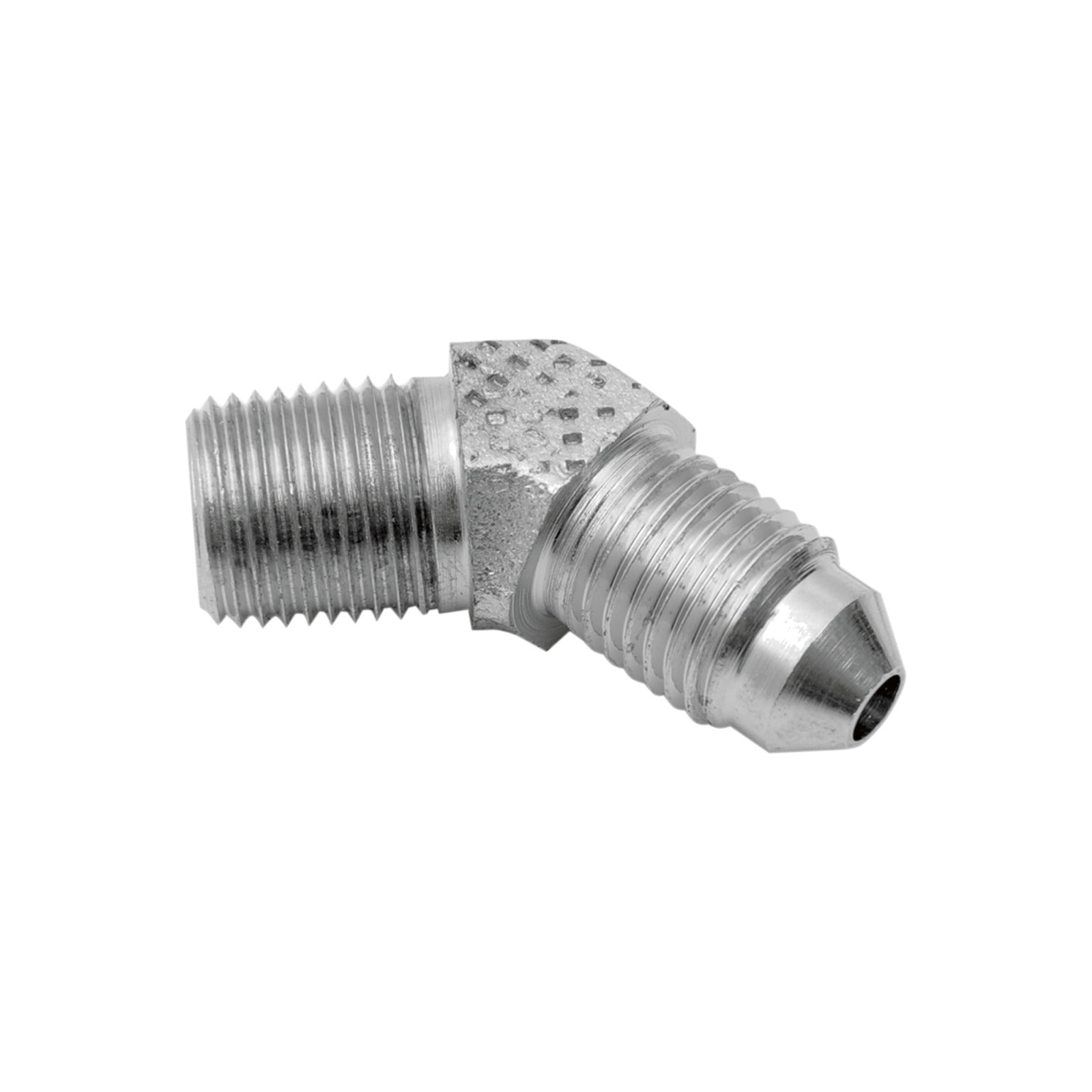 DRAG SPECIALTIES - #3 MALE FITTING - 1/8" - 45 DEGREES