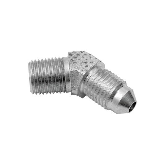 DRAG SPECIALTIES - #3 MALE FITTING - 1/8" - 45 DEGREES