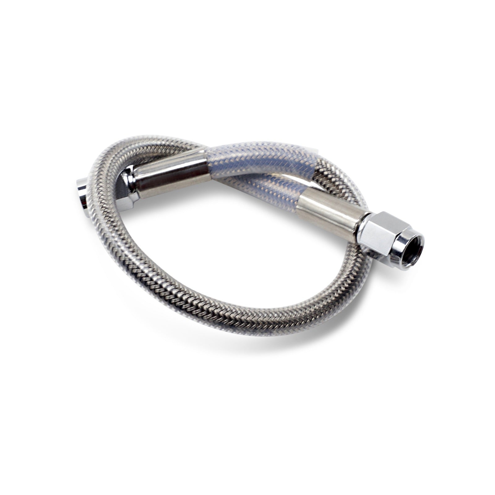DRAG SPECIALTIES - UNIVERSAL BRAKE LINE - CLEAR - 12"