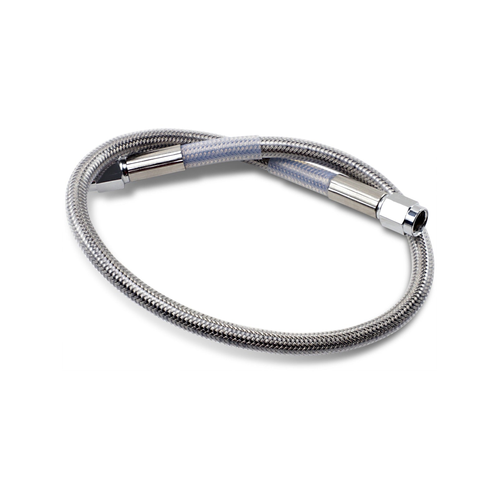 DRAG SPECIALTIES - UNIVERSAL BRAKE LINE - CLEAR - 18"