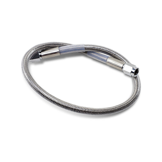 DRAG SPECIALTIES - UNIVERSAL BRAKE LINE - CLEAR - 18"