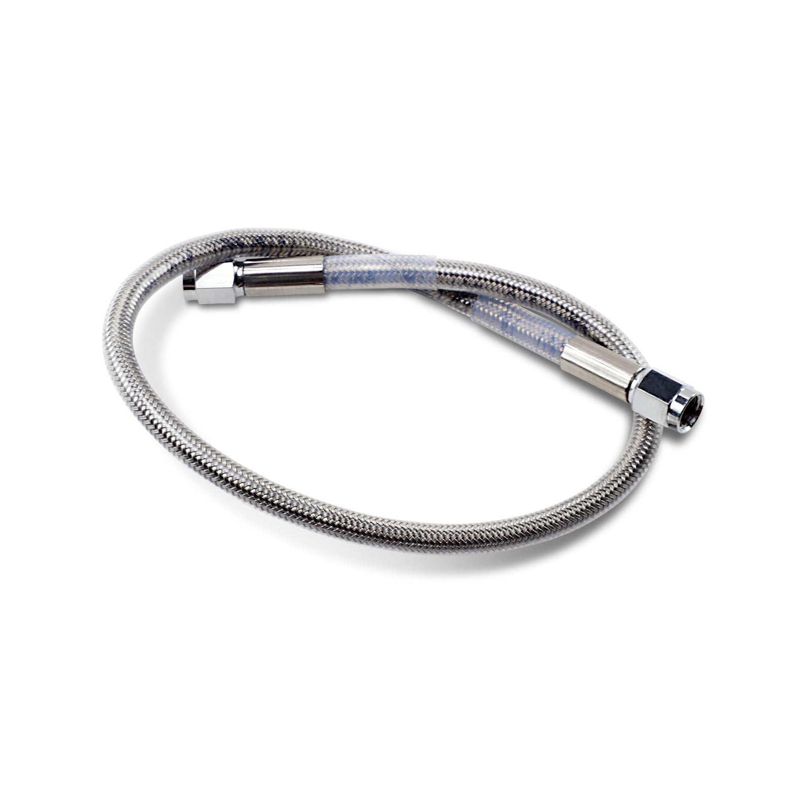 DRAG SPECIALTIES - UNIVERSAL BRAKE LINE - CLEAR - 19"