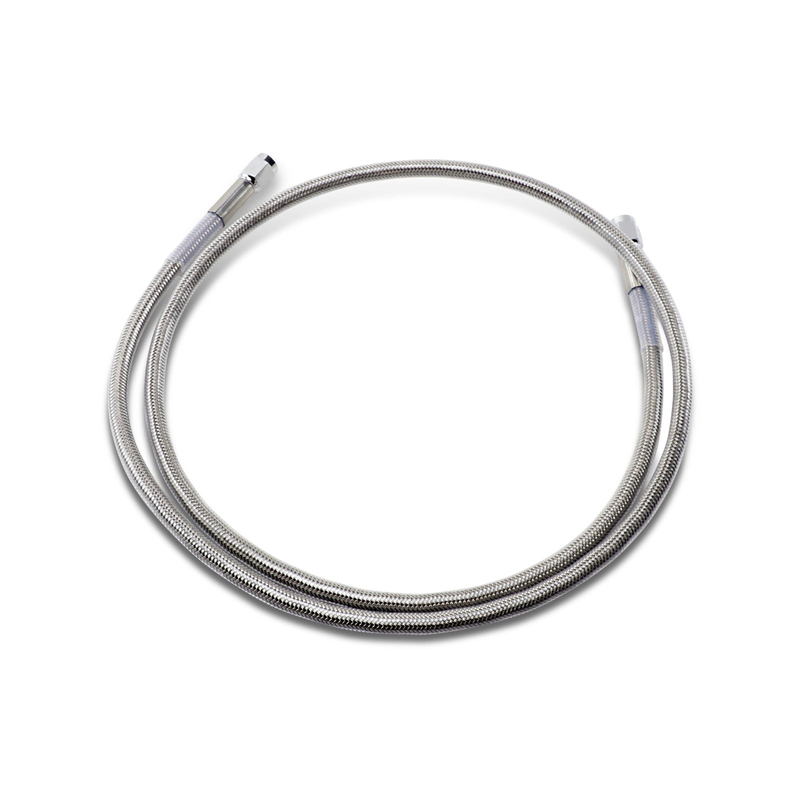 DRAG SPECIALTIES - UNIVERSAL BRAKE LINE - CLEAR - 44"