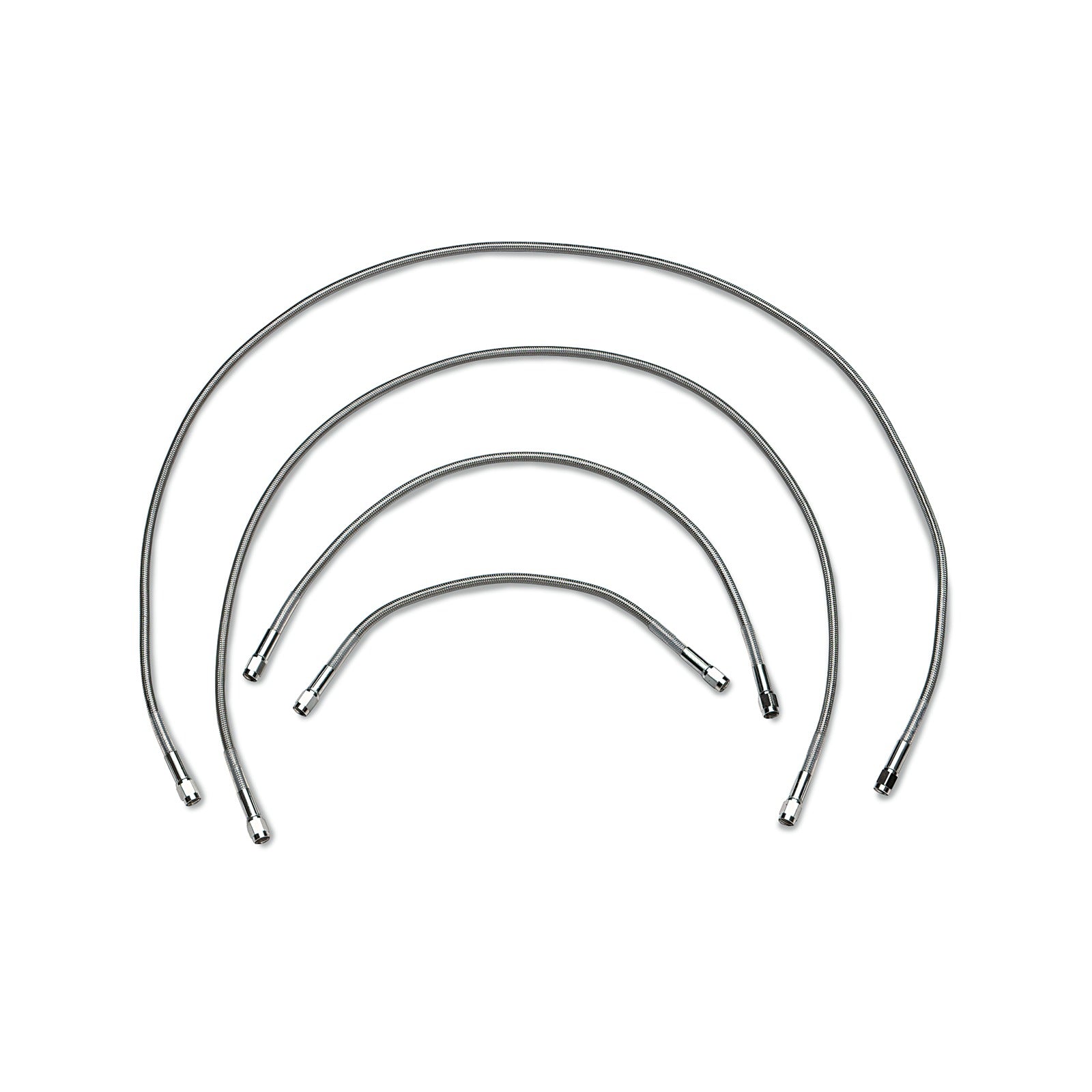 DRAG SPECIALTIES - UNIVERSAL BRAKE LINE - CLEAR - 56"