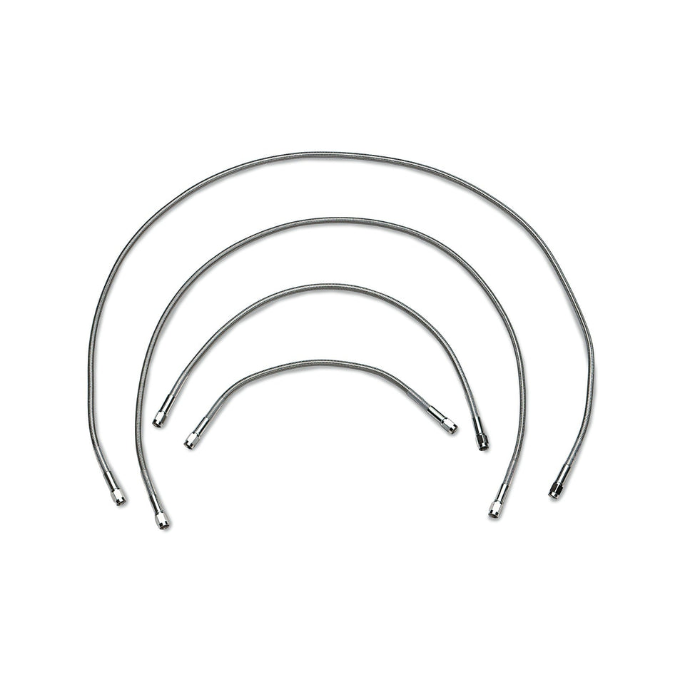 DRAG SPECIALTIES - UNIVERSAL BRAKE LINE - CLEAR - 56"