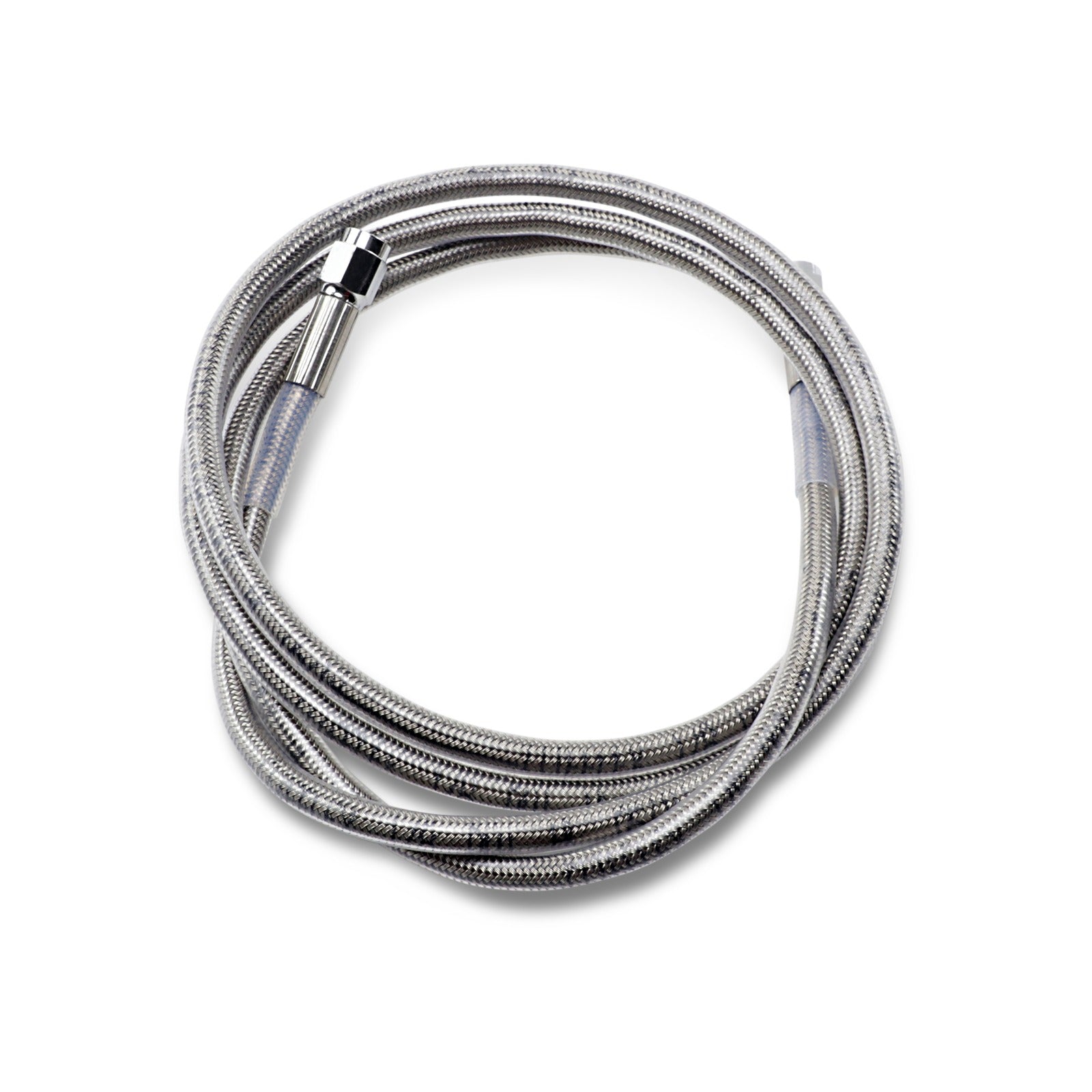 DRAG SPECIALTIES - UNIVERSAL BRAKE LINE - CLEAR - 66"