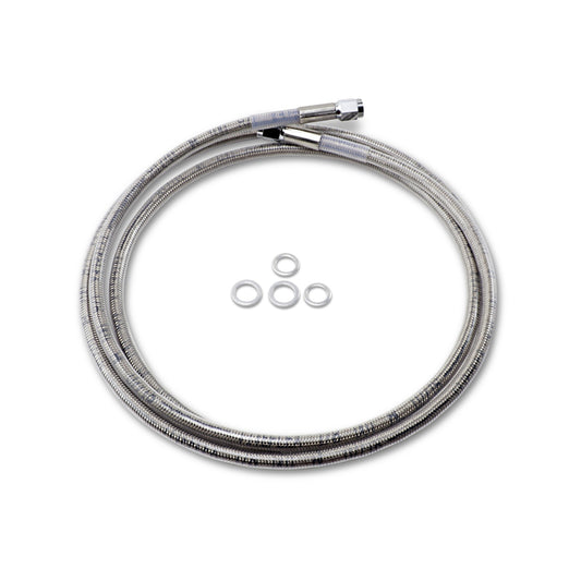 DRAG SPECIALTIES - UNIVERSAL BRAKE LINE - CLEAR - 74"