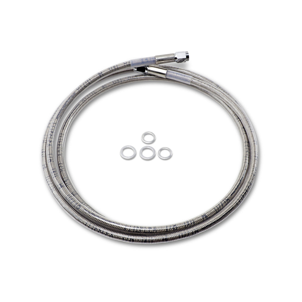 DRAG SPECIALTIES - UNIVERSAL BRAKE LINE - CLEAR - 74"