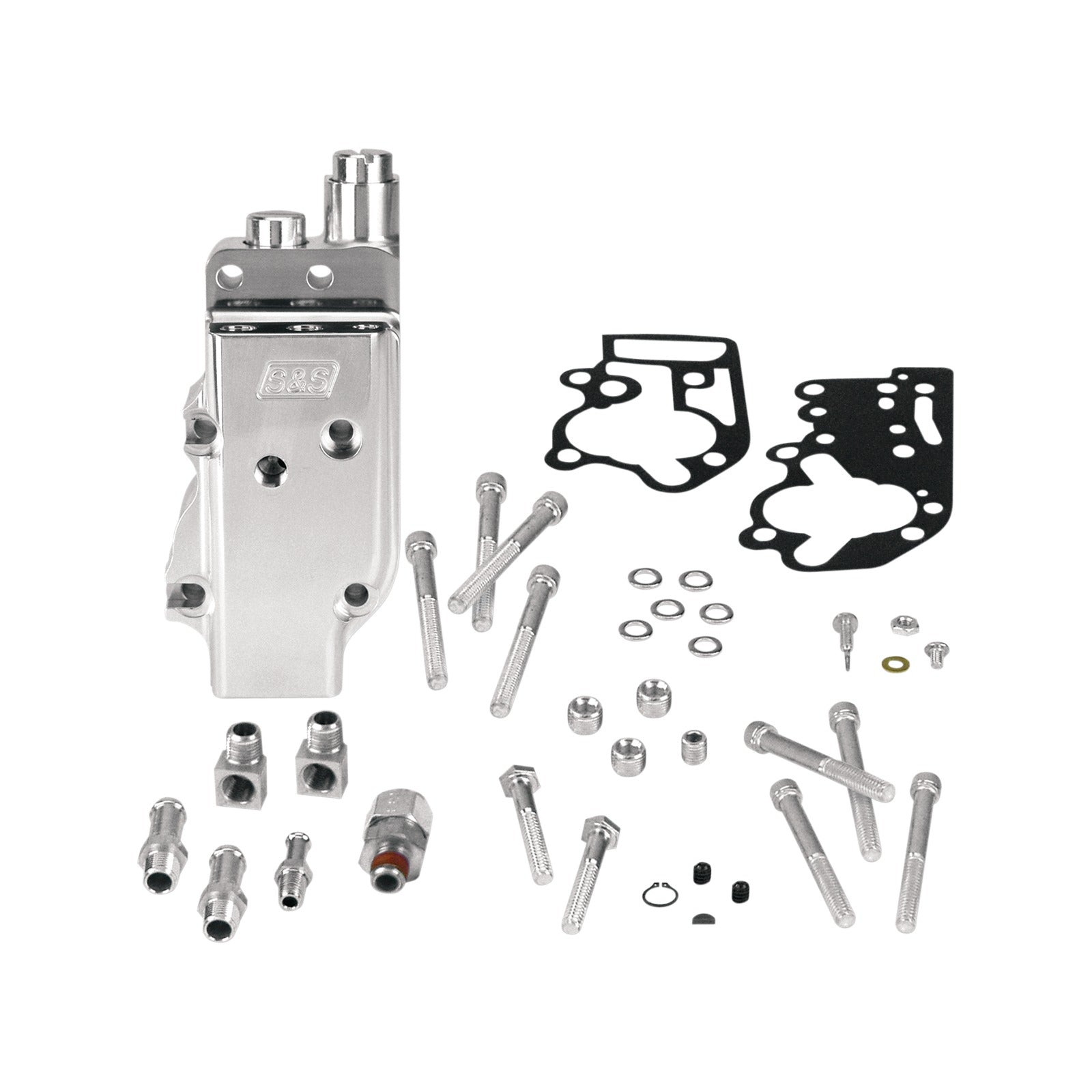 S&S CYCLE - BILLET OIL PUMP - STANDARD COVER - '36-'69 BIG TWIN