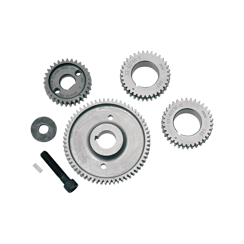 S&S CYCLE - 4-GEAR CAM GEAR DRIVE KIT - '99-'06 TWIN CAM (EXCEPT '06 DYNA)