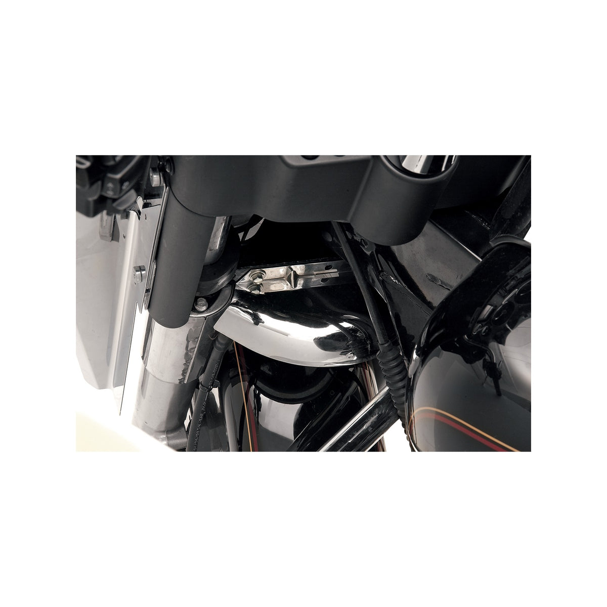 DRAG SPECIALTIES - FRONT FORK AIR BAFFLE - CHROME