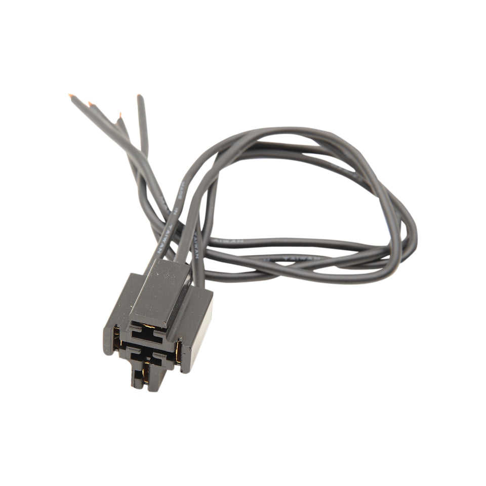 DRAG SPECIALTIES - RELAY SOCKET ASSEMBLY - BLACK WIRES