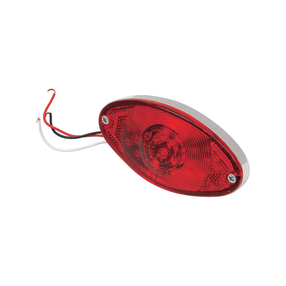 DRAG SPECIALTIES - TAILLIGHT - CAT EYE - RED LENS