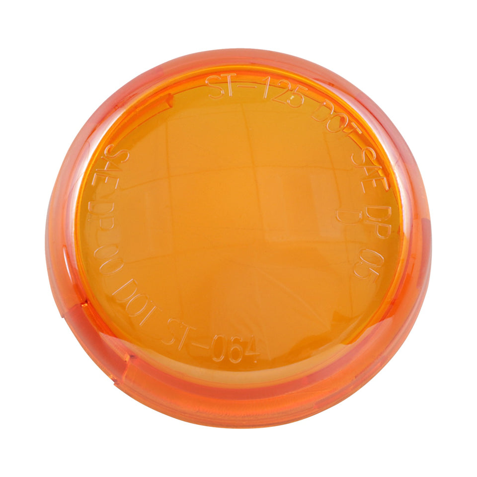 DRAG SPECIALTIES - TURN SIGNAL LENS - AMBER