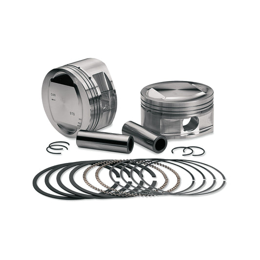 S&S CYCLE - PISTON KIT - FOR 95" BIG BORE KIT - 3.875" - STANDARD