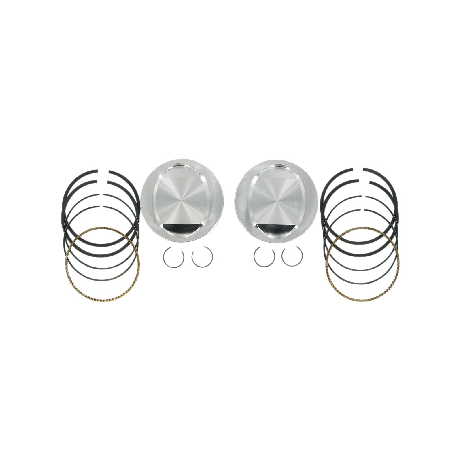 S&S CYCLE - PISTON KIT - FOR 95" BIG BORE KIT - 3.875" - +0.005"