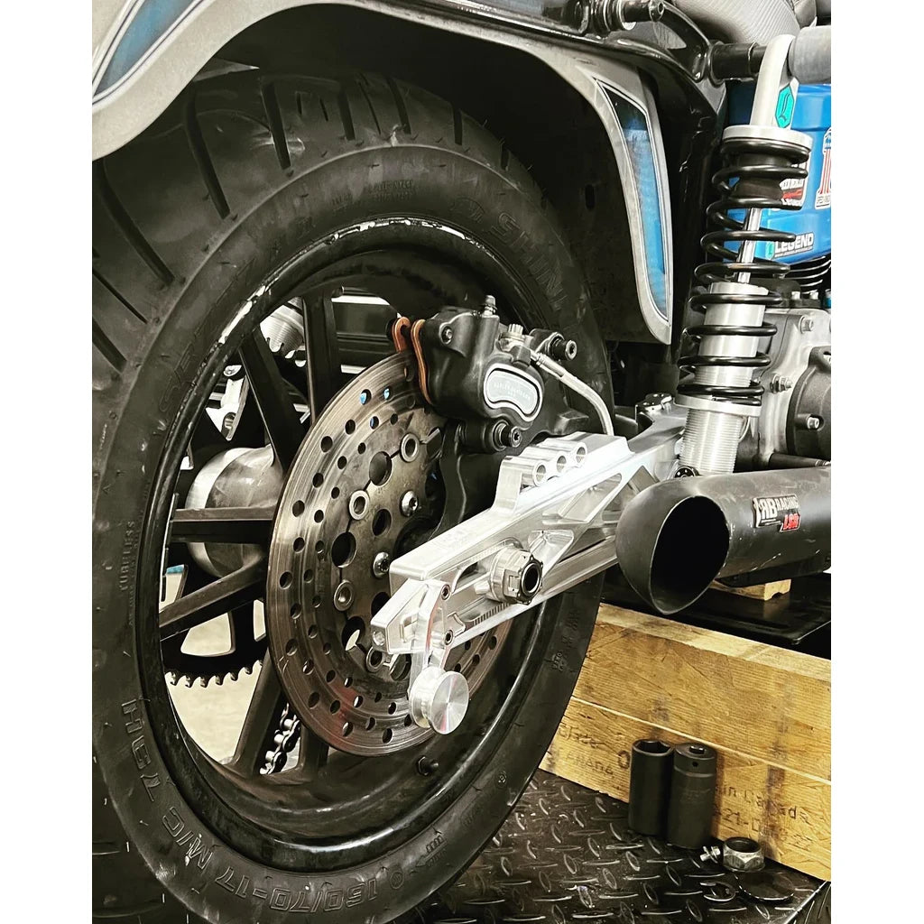 SPEED DEALER CUSTOMS SWINGARM - HARLEY DAVIDSON DYNA 2007 TO 2017