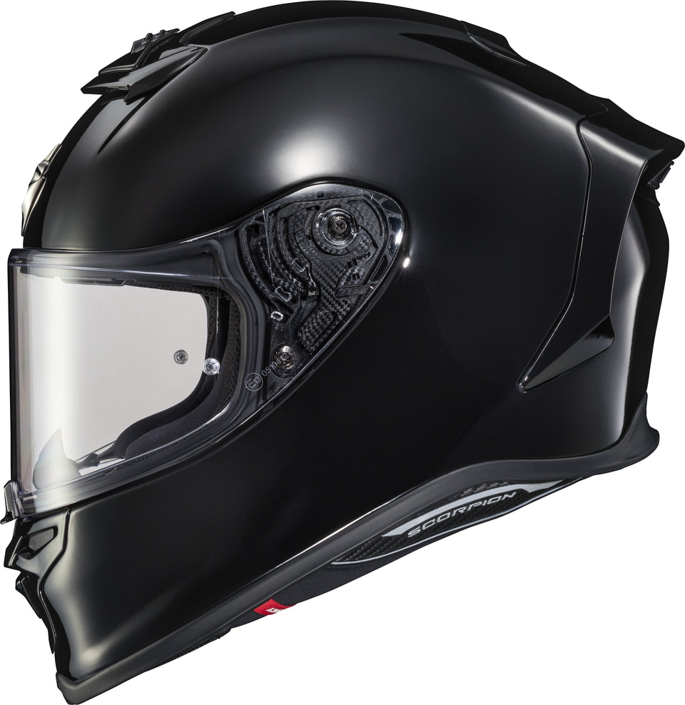 SCORPION EXO - EXO-R1 AIR FULL FACE HELMET - GLOSS BLACK