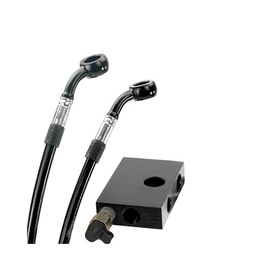KRAUS - DUAL FRONT CALIPER BRAKE LINE KIT (M8 SOFTAIL)