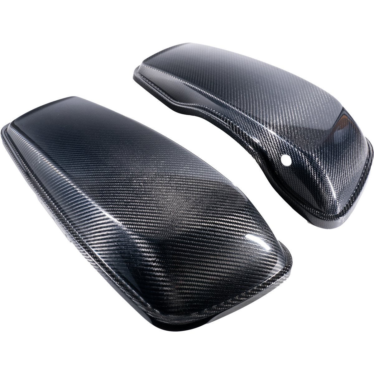 HOFMANN DESIGNS - CARBON FIBER SADDLEBAG LIDS FLH/FLT 14-23