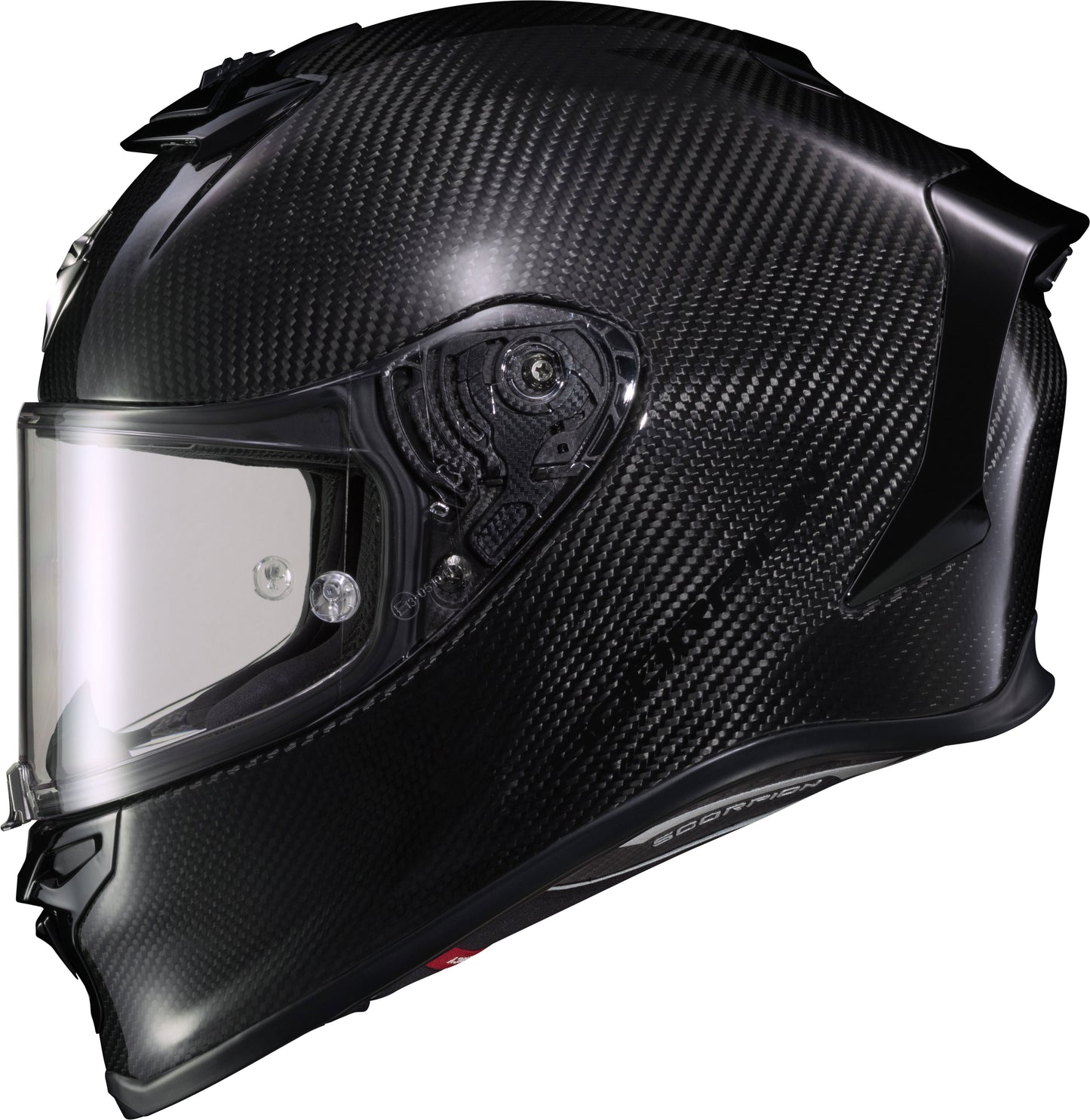 SCORPION EXO - EXO-R1 AIR FULL FACE HELMET CARBON - GLOSS BLACK