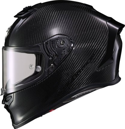 SCORPION EXO - EXO-R1 AIR FULL FACE HELMET CARBON - GLOSS BLACK