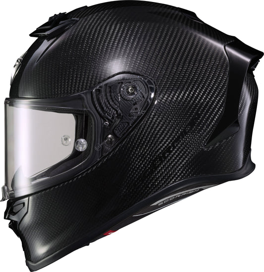 SCORPION EXO - EXO-R1 AIR FULL FACE HELMET CARBON - GLOSS BLACK