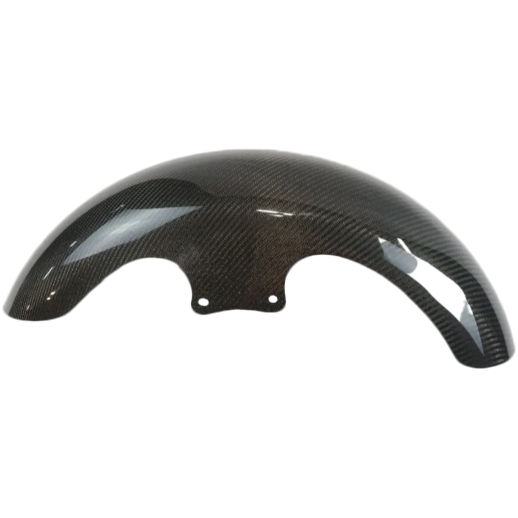 HOFMANN DESIGNS - CARBON FIBER MID-LGTH FENDER FRONT 19" FLH 14-22