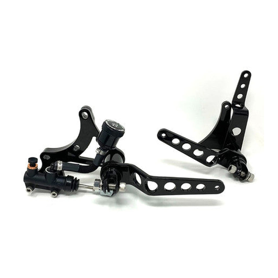 DMR MID CONTROLS FOR HARLEY 5/6 SPEED EVO TRANS W/OPEN BELT DRIVE