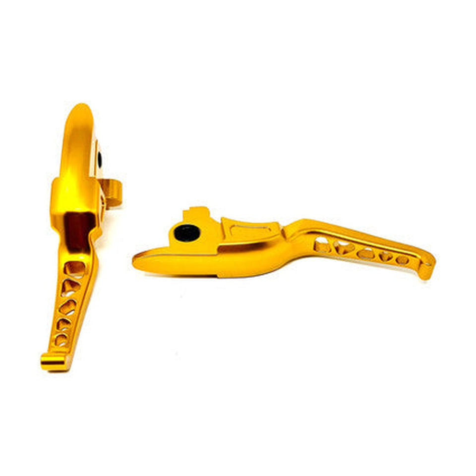 DMR 08-13 TOURING AND 14-16 FLHR SHORTY BRAKE AND CLUTCH LEVER SET