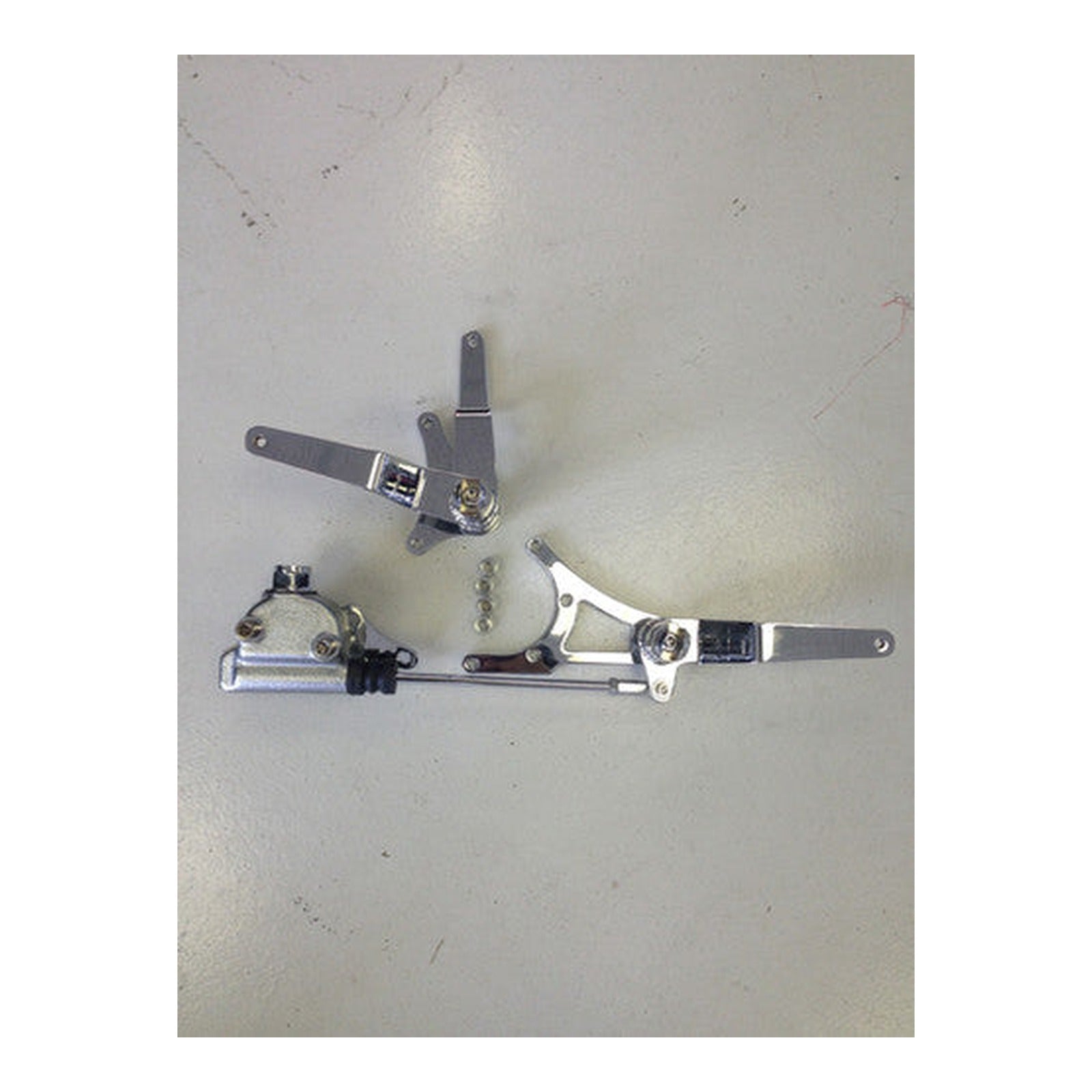 DMR MID CONTROLS FOR 4 SPEED TRANS WITH VINTAGE MASTER CYLINDER