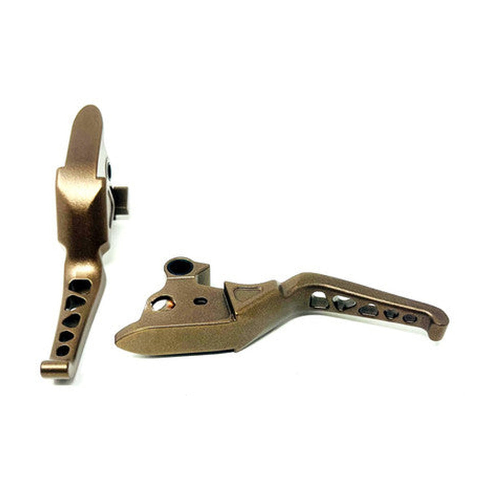 DISCONTINUED DMR 15-24 SOFTAIL DESTROYER SHORTY BRAKE AND CLUTCH LEVER SET