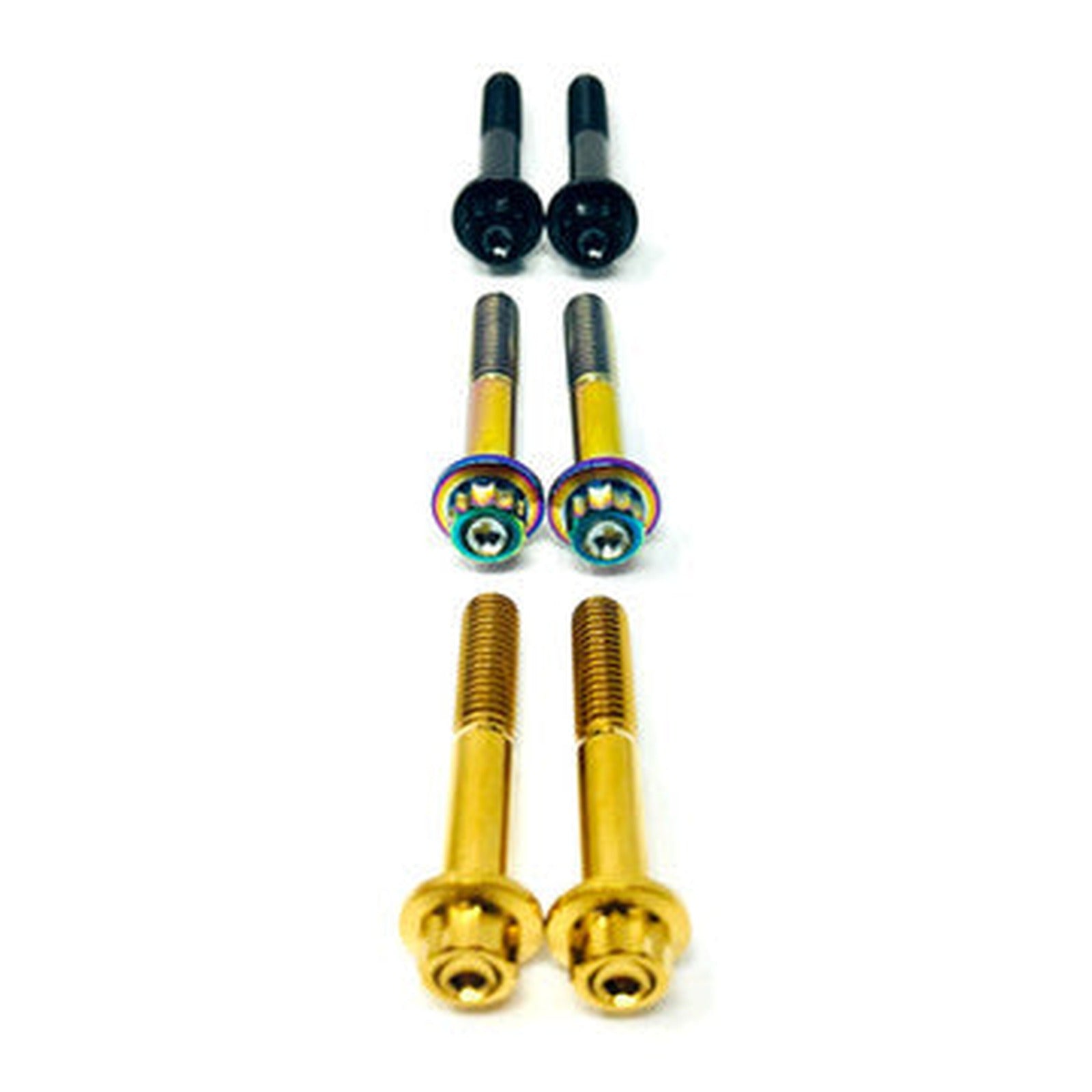 SET OF 2 DMR TITANIUM BOLTS FOR DESTROYER RISERS TOP CLAMP
