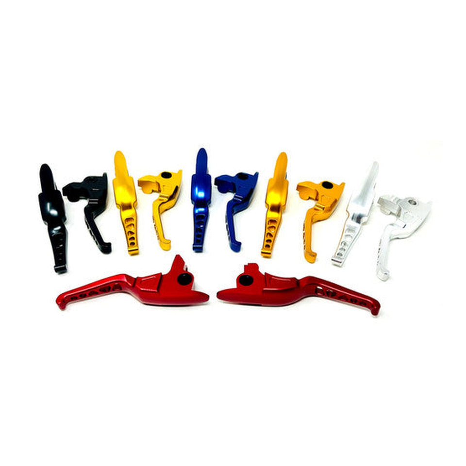 DMR 08-13 TOURING AND 14-16 FLHR SHORTY BRAKE AND CLUTCH LEVER SET